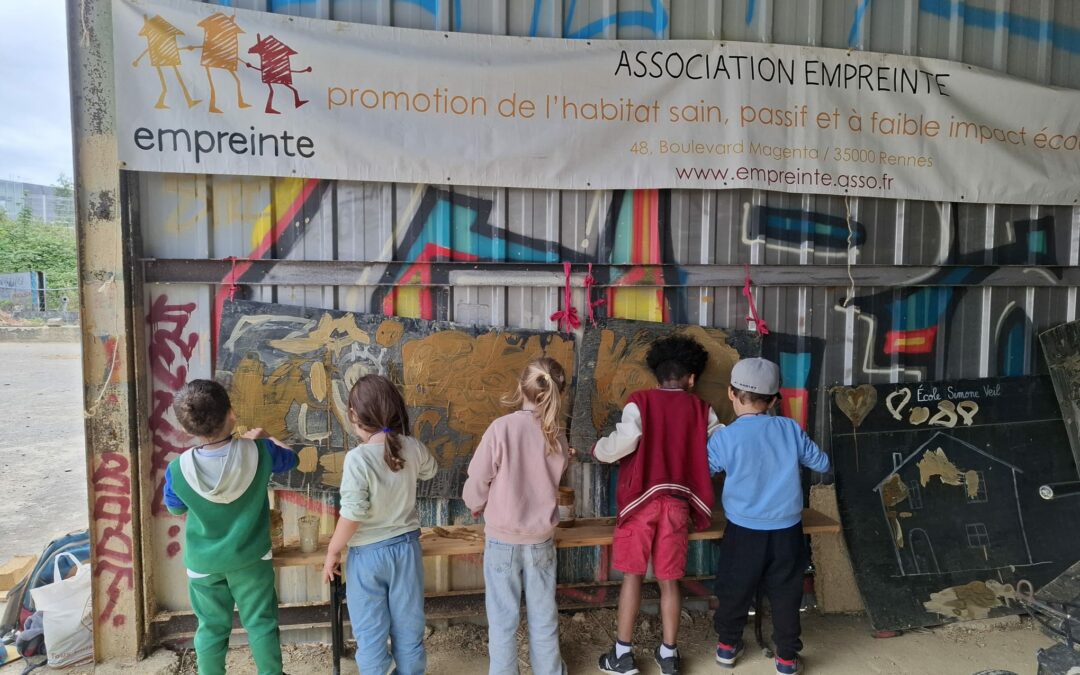 Nos activités auprès du jeune public : terre-paille à hauteur d’enfant !